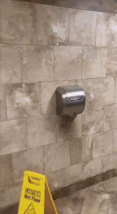 How dirty hand dryers are