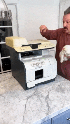 Copier for cats