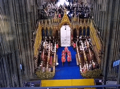 Coronation of the king in England
