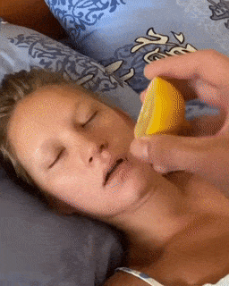 Lemon In Sleeping