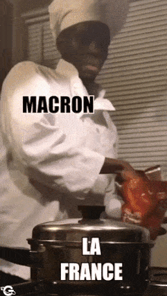 Macron and French