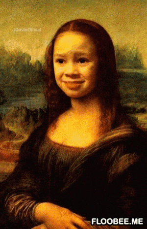 Mona Lisa gif