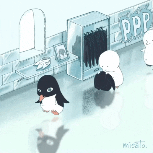 Penguins animation