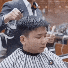 Haircut At Hairdresser