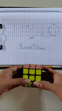 Rubik cube trick