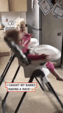 Baby feeder race