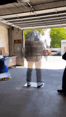 Mirror astronaut