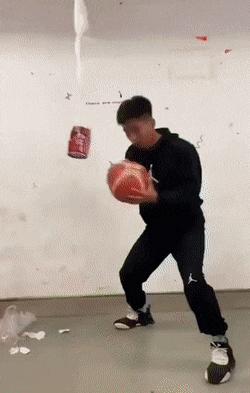 Weird basketball training