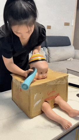 How to cut baby hair