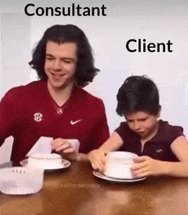 Consultant and client