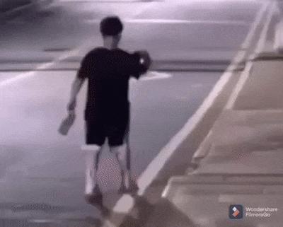 Accident with basketball