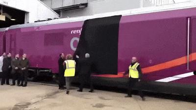 Opening of new Spanish train