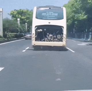 Broken bus