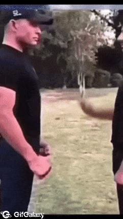 Defense with tongue