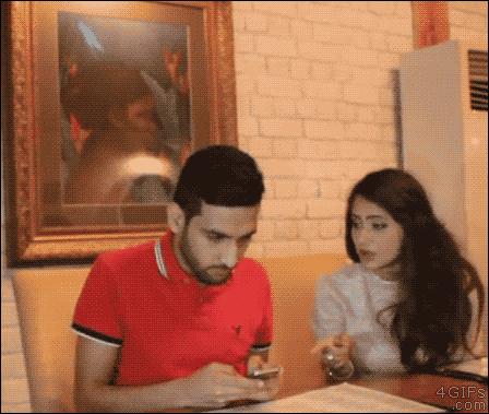 Selfie and girl