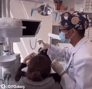 Heart at dentist