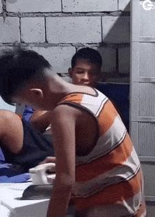 Prank with iron