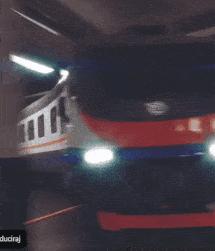Snake train animation